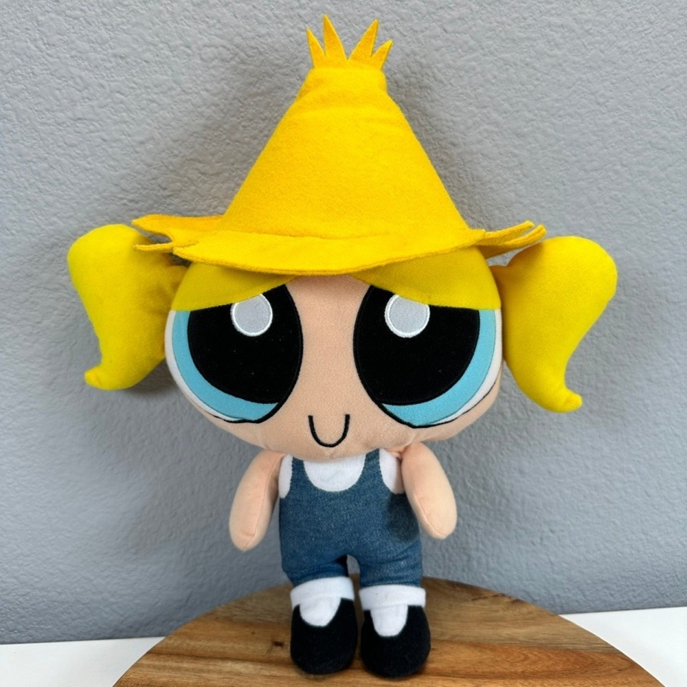 VTG 2000 Powerpuff Girls Country Bubbles Talking Large 16" WORKS Cartoon Network